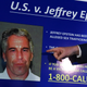 US attorney for the Southern District of New York points to a photo of Jeffrey Epstein at a July 8, 2019 press conference.